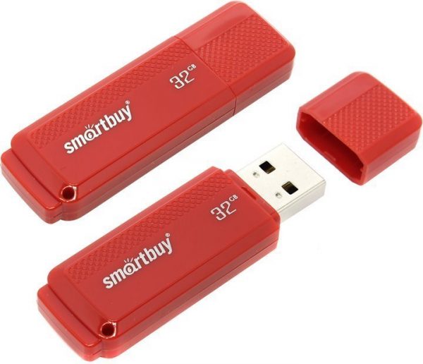 USB Flash 32GB Smartduy Dock Red