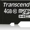 Карта памяти Micro SDHC Transcend 4Gb 2602