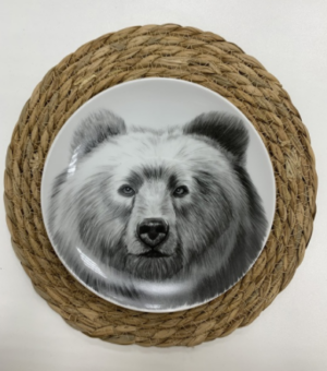 Тарелка Медведь 17,5 см