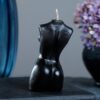 Фигурная свеча "Женское тело №1" черная, 9см 13321